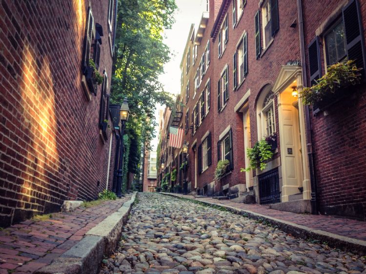 Acorn Street à Boston