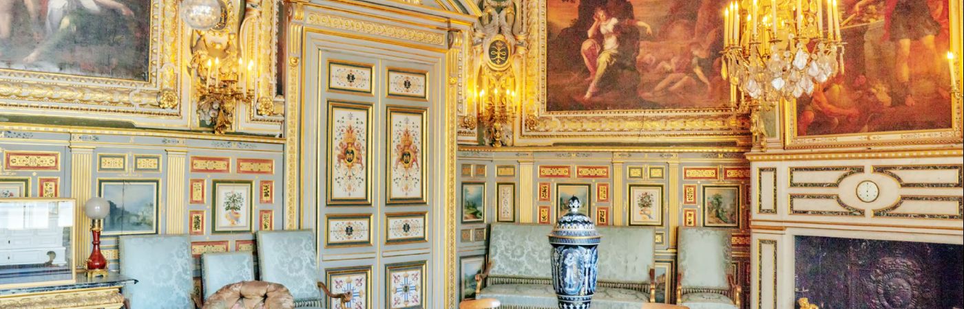 Salon Louis XIII au château de Fontainebleau
