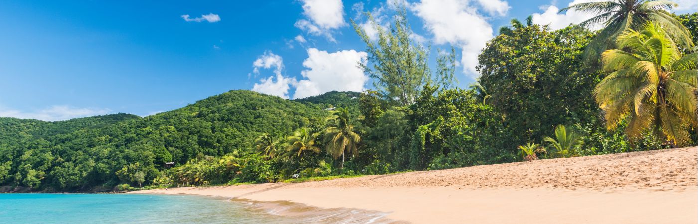 Plage de la perle en Guadeloupe