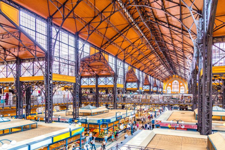 Grand marché central de Budapest