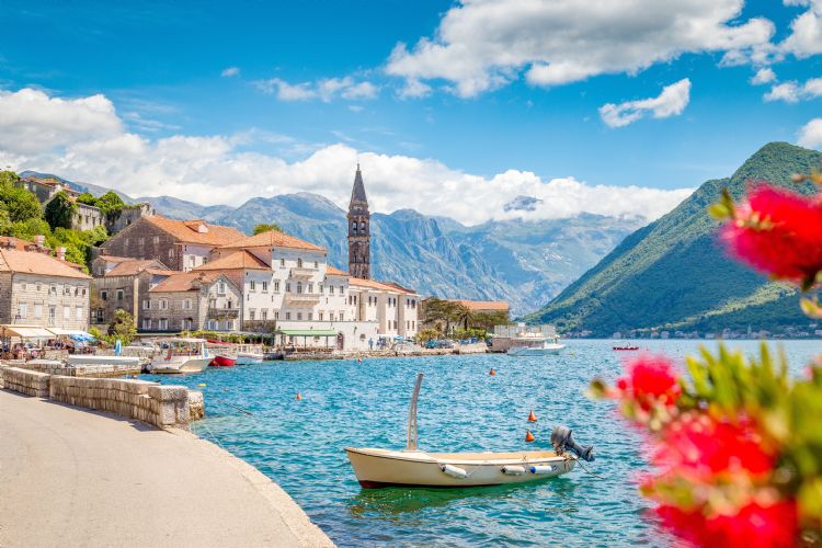 Perast dans les bouches de Kotor